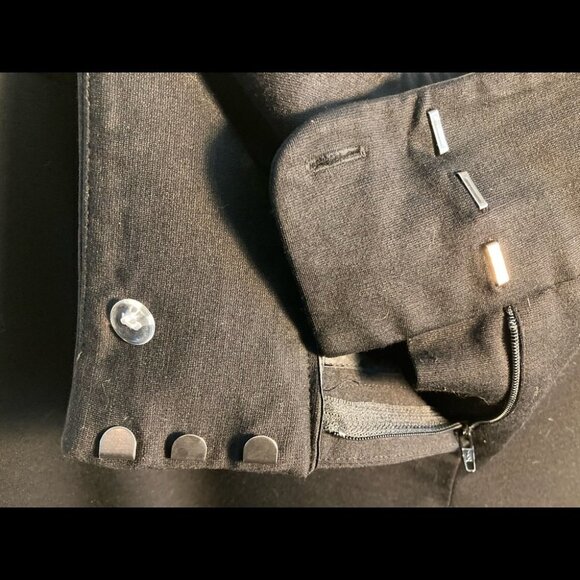 JEANNE BEKER Sz 14 Dress Career Straight Leg Stretch Pants Trousers - Picture 3 of 4